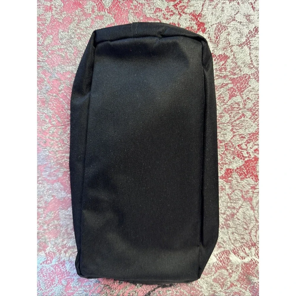 Pokemon Pikachu Yellow & Black Zipper Pouch Bag- Small Makeup‎ Or Pencil Case